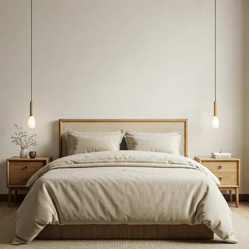 Peaceful bedroom